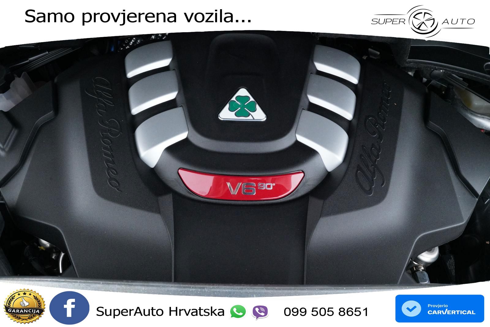 Alfa Romeo Stelvio Quadrifoglio 2.9 V6 Bi-Turbo (520 KS) Q4 Automatic LED+GR SJED+ACC