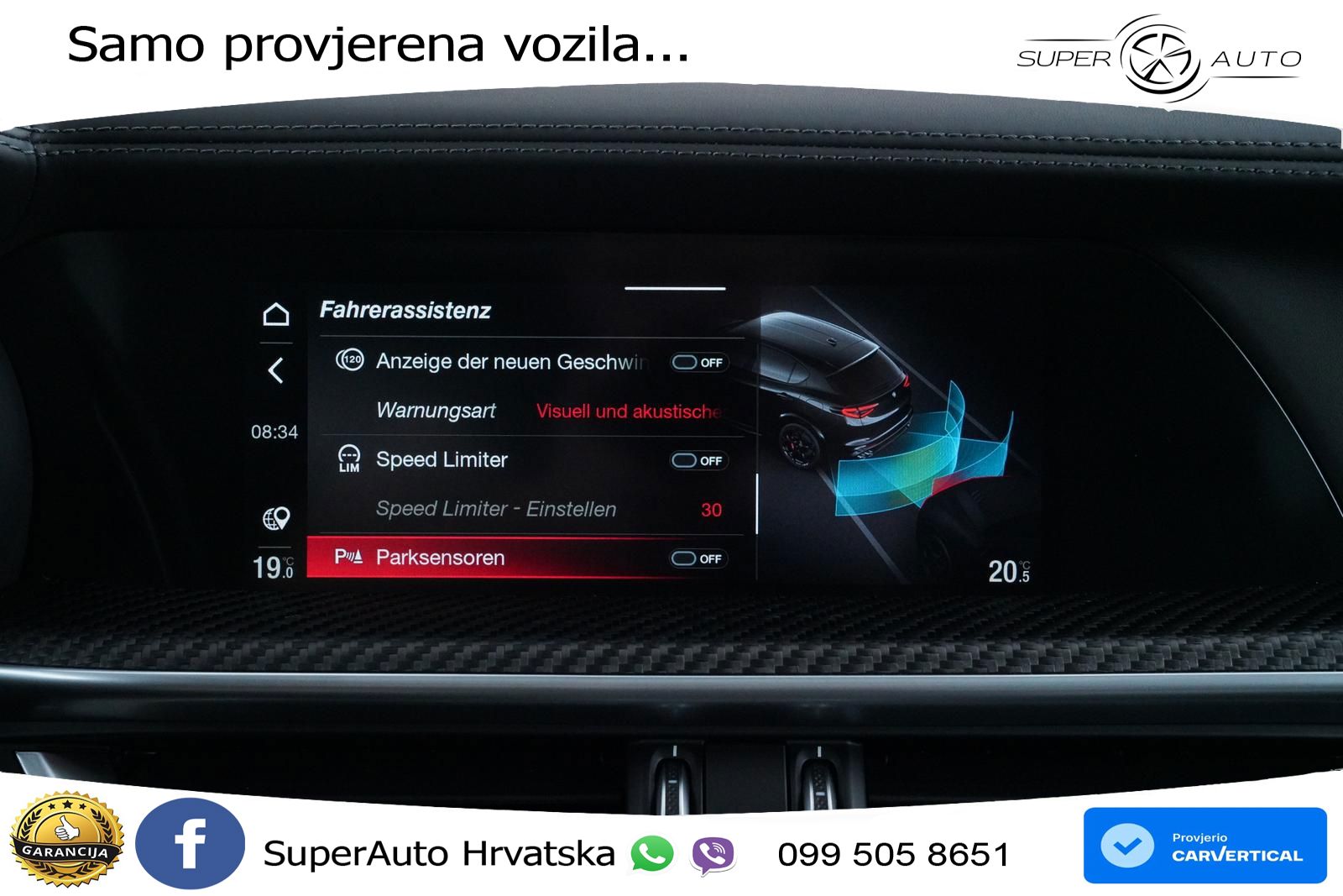 Alfa Romeo Stelvio Quadrifoglio 2.9 V6 Bi-Turbo (520 KS) Q4 Automatic LED+GR SJED+ACC