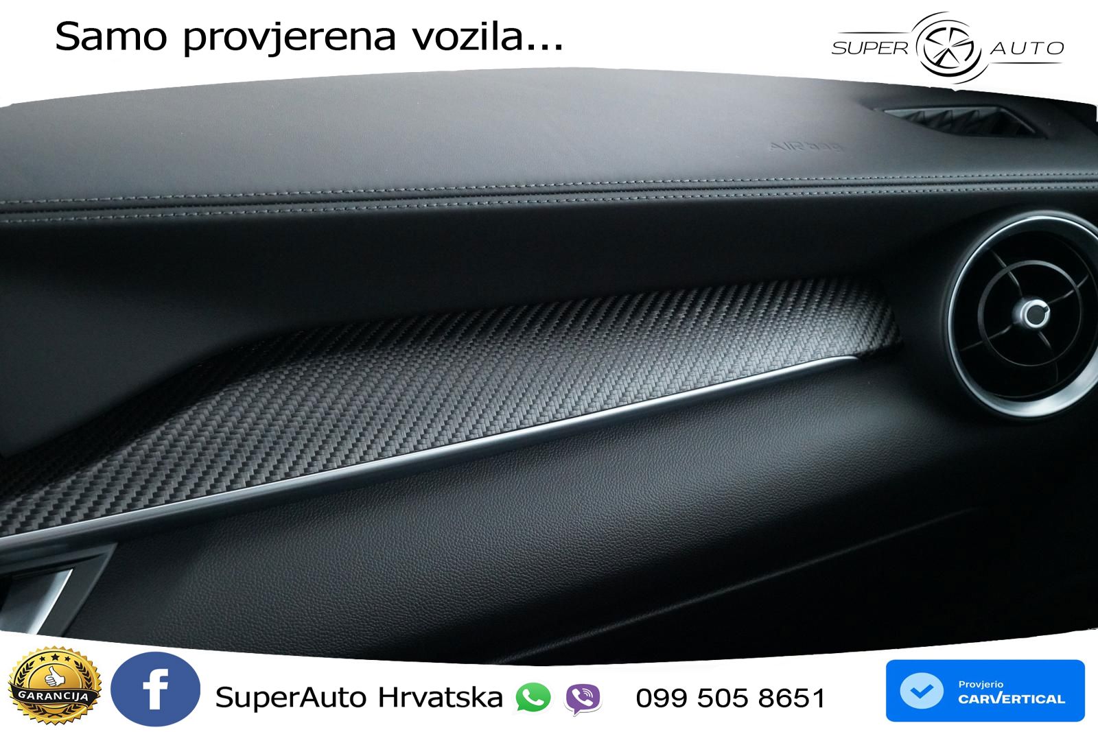 Alfa Romeo Stelvio Quadrifoglio 2.9 V6 Bi-Turbo (520 KS) Q4 Automatic LED+GR SJED+ACC