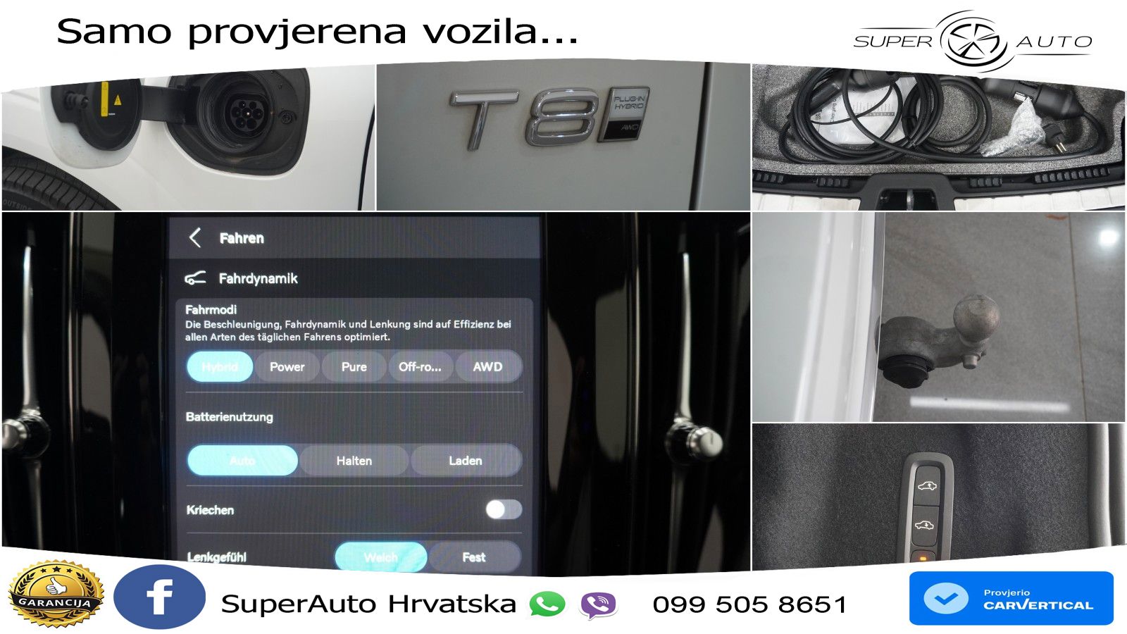 Volvo XC60 T8 AWD Geartronic LED+GR SJED+ACC