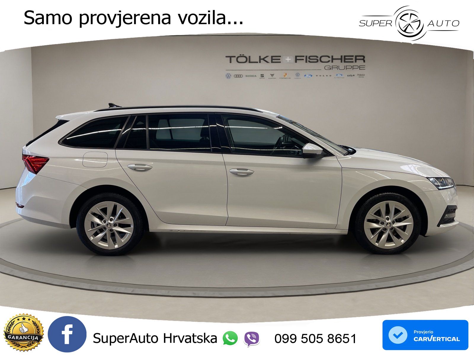 Škoda Octavia Combi iV 1.4 TSI (204 KS) DSG LED+GR SJED+ACC