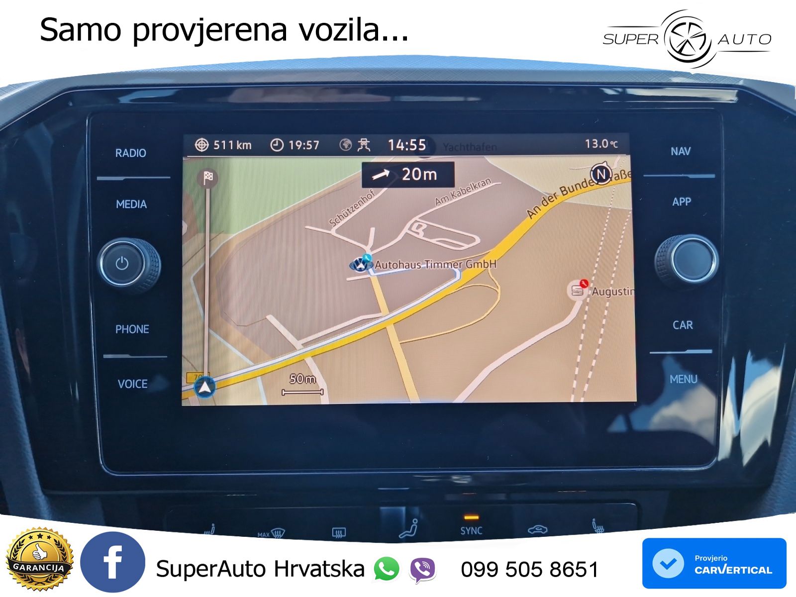 Volkswagen Passat Variant 2.0 TDI (150 KS) DSG Business LED+GR SJED+ACC