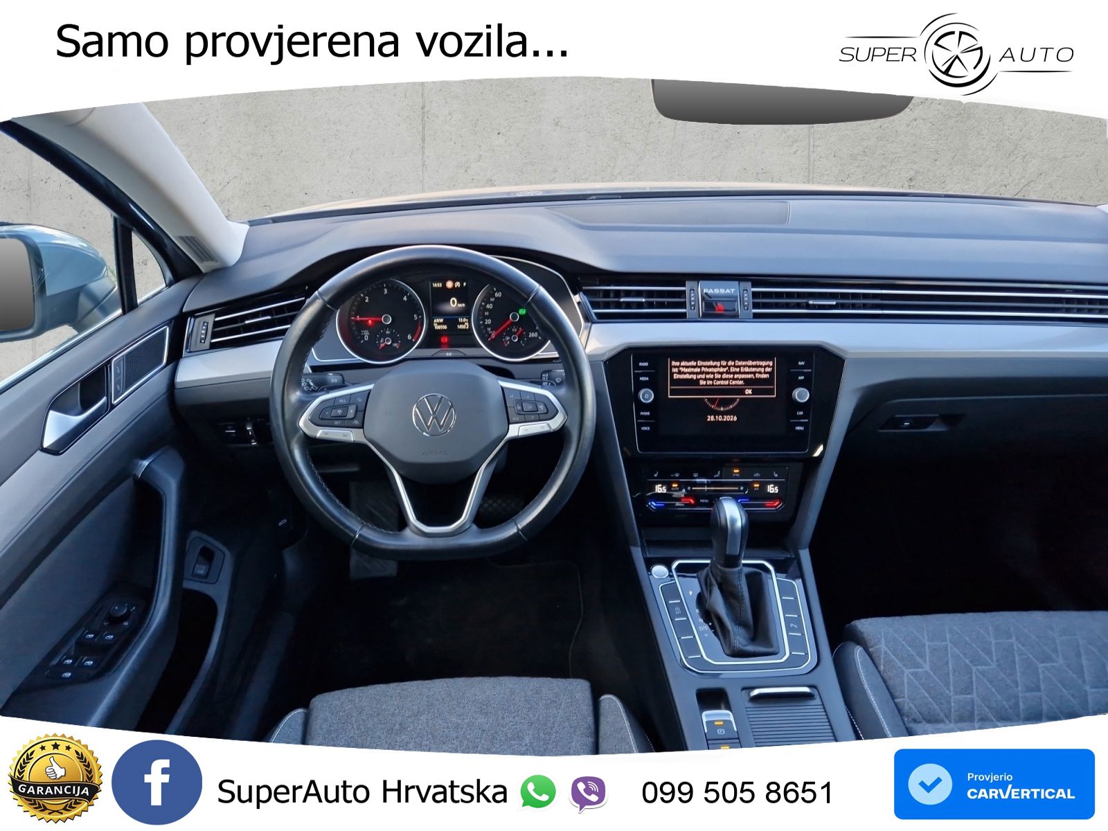 Volkswagen Passat Variant 2.0 TDI (150 KS) DSG Business LED+GR SJED+ACC