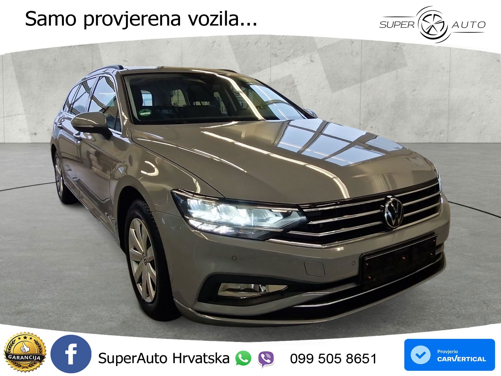 Volkswagen Passat Variant 2.0 TDI (150 KS) DSG Business LED+GR SJED+ACC