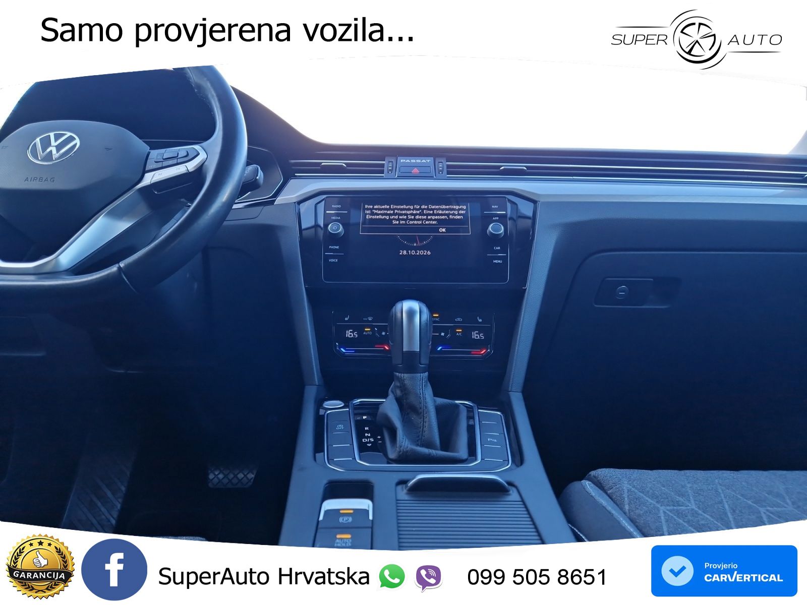 Volkswagen Passat Variant 2.0 TDI (150 KS) DSG Business LED+GR SJED+ACC