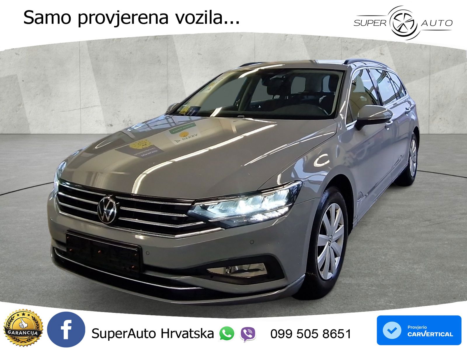 Volkswagen Passat Variant 2.0 TDI (150 KS) DSG Business LED+GR SJED+ACC