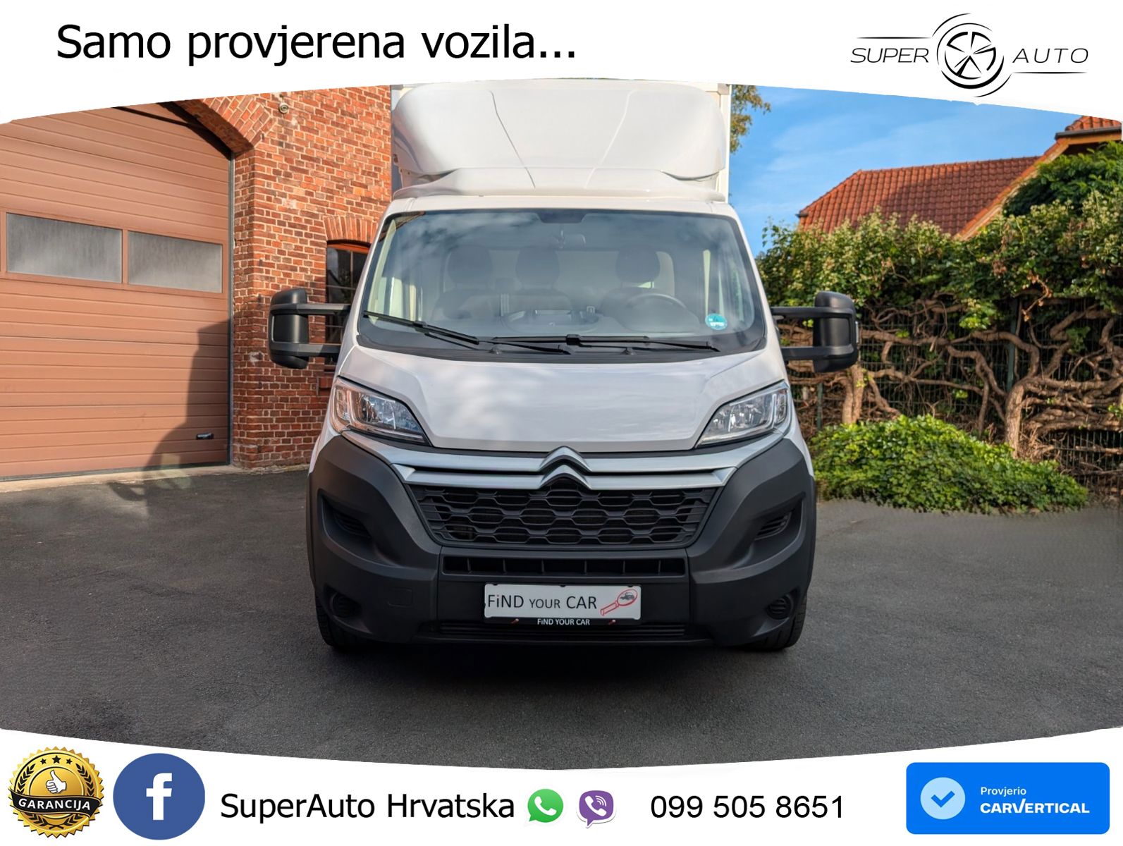 Citroën Jumper 165 Koffer mit LBW 165 KS