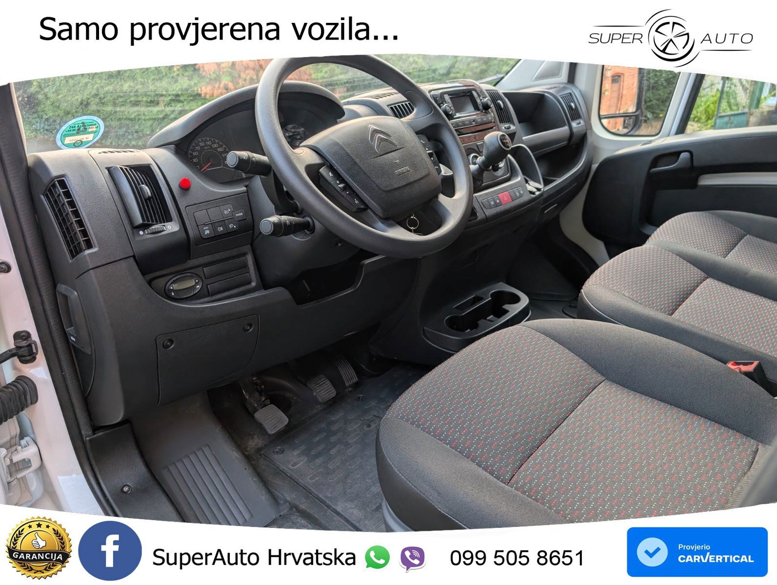 Citroën Jumper 165 Koffer mit LBW 165 KS