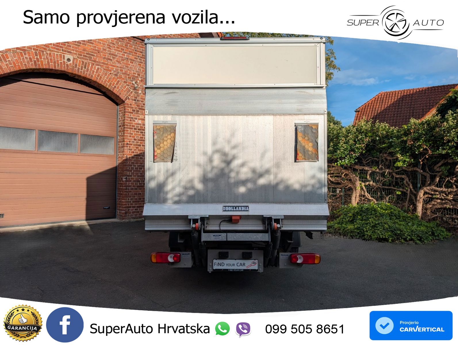 Citroën Jumper 165 Koffer mit LBW 165 KS