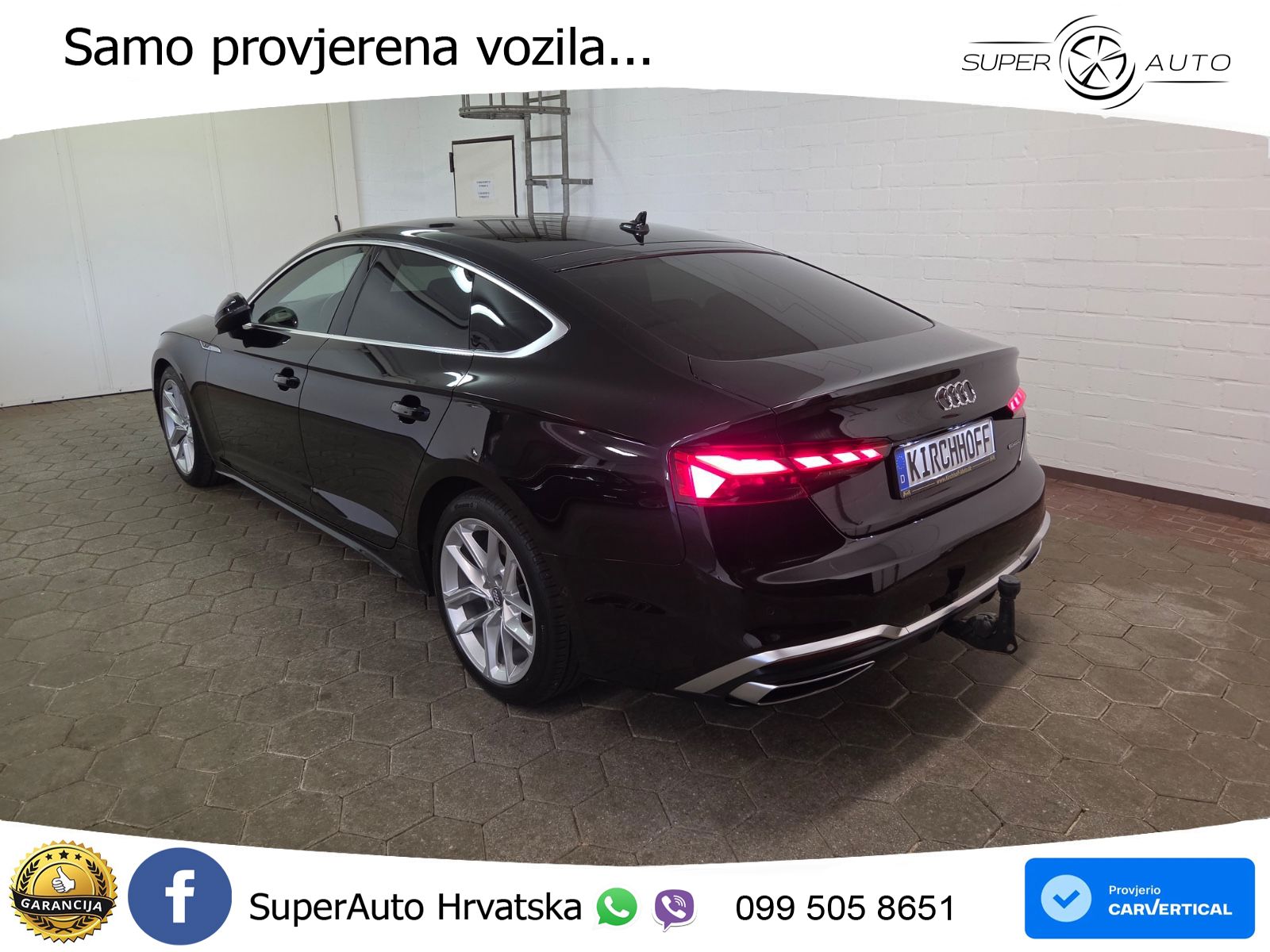 Audi A5 Sportback 40 TDI (190 KS) quattro ultra S tronic S line LED+GR SJED+ACC