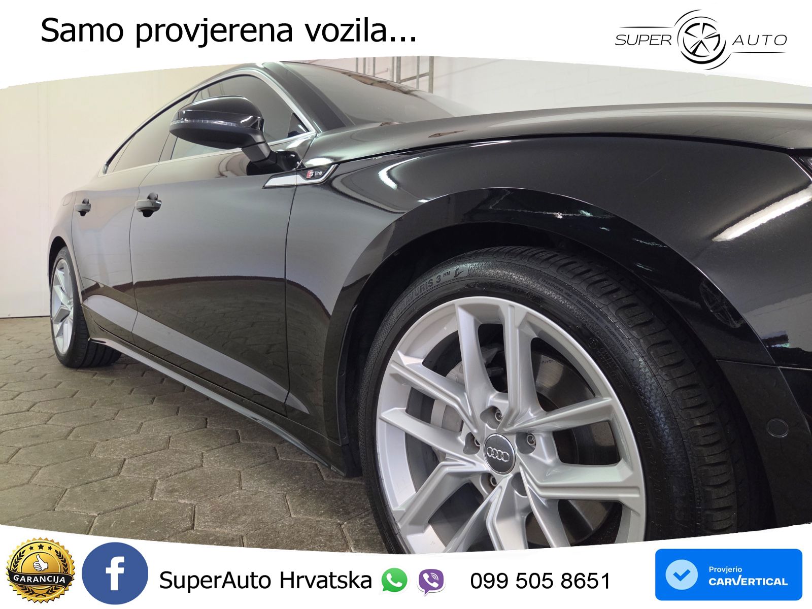 Audi A5 Sportback 40 TDI (190 KS) quattro ultra S tronic S line LED+GR SJED+ACC