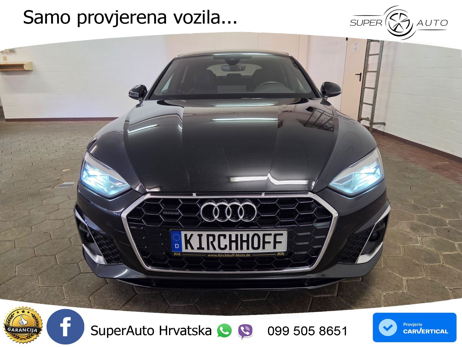 Audi A5 Sportback 40 TDI (190 KS) quattro ultra S tronic S line LED+GR SJED+ACC