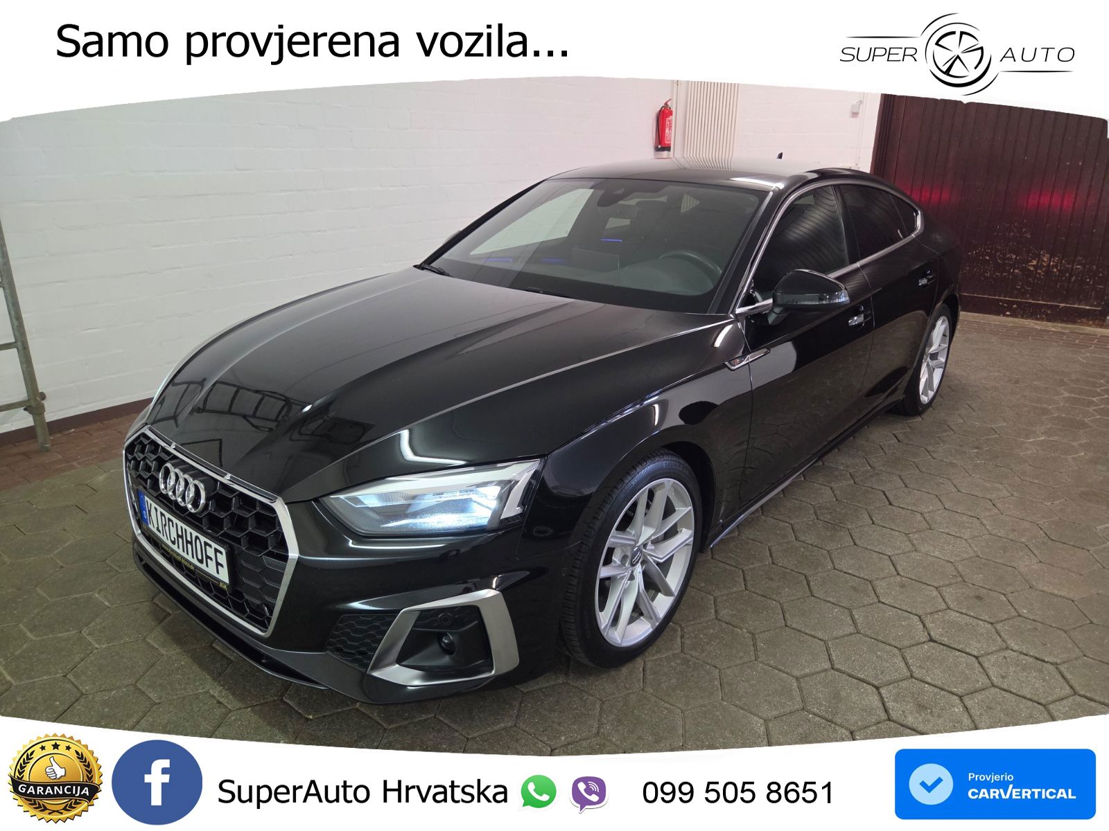 Audi A5 Sportback 40 TDI (190 KS) quattro ultra S tronic S line LED+GR SJED+ACC
