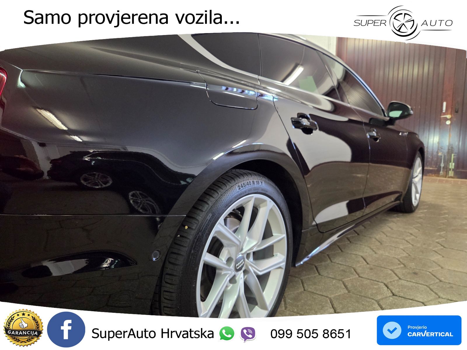 Audi A5 Sportback 40 TDI (190 KS) quattro ultra S tronic S line LED+GR SJED+ACC