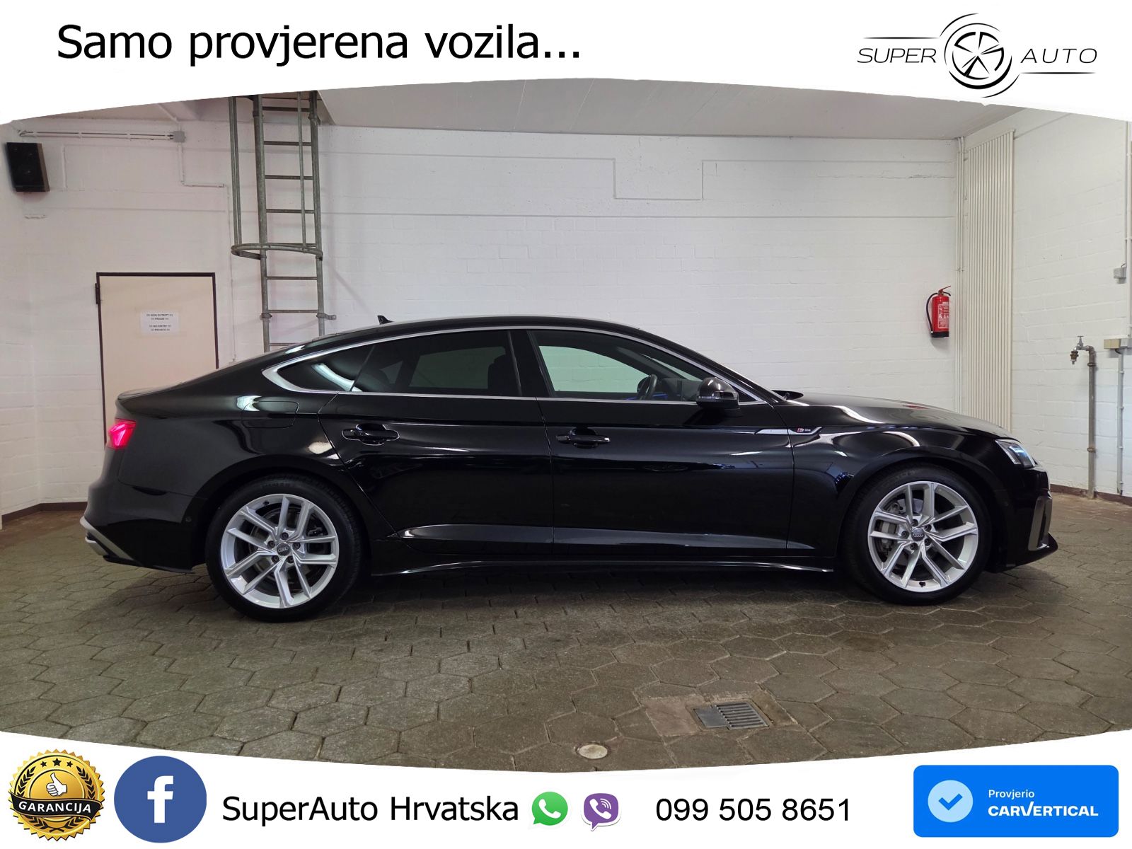 Audi A5 Sportback 40 TDI (190 KS) quattro ultra S tronic S line LED+GR SJED+ACC
