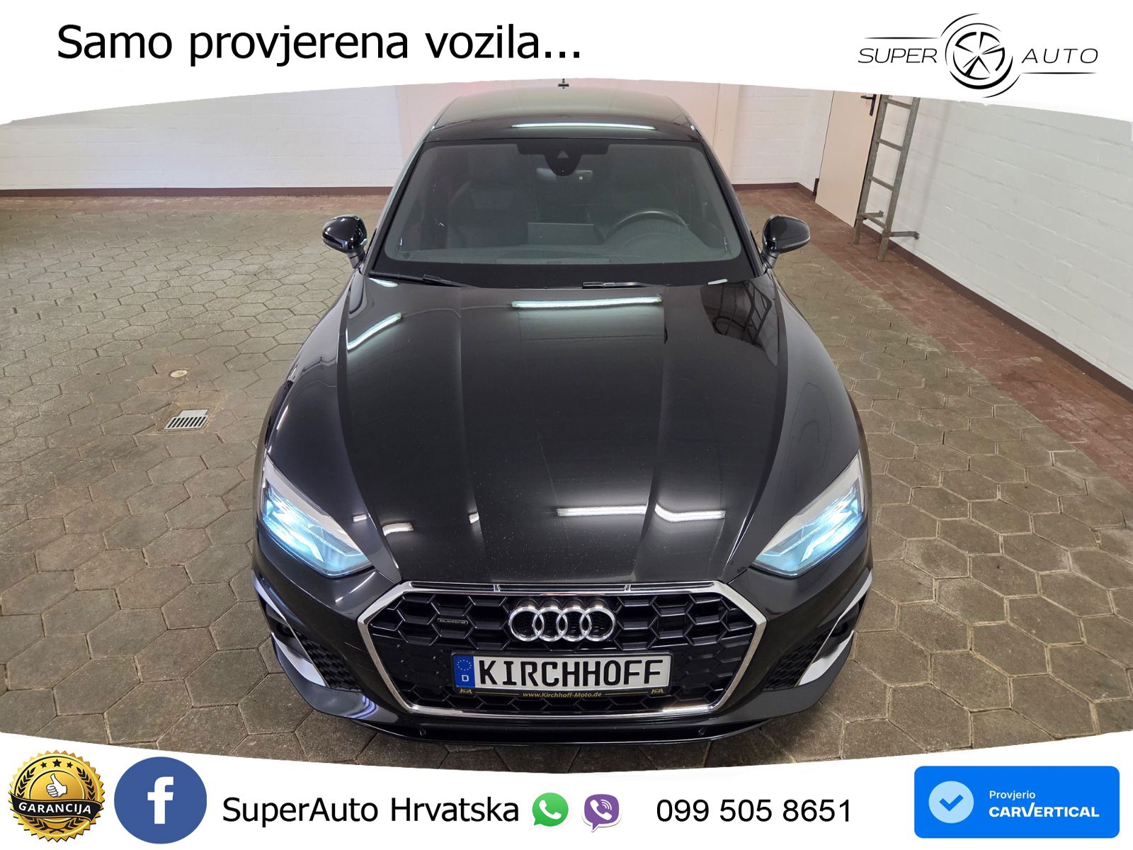 Audi A5 Sportback 40 TDI (190 KS) quattro ultra S tronic S line LED+GR SJED+ACC