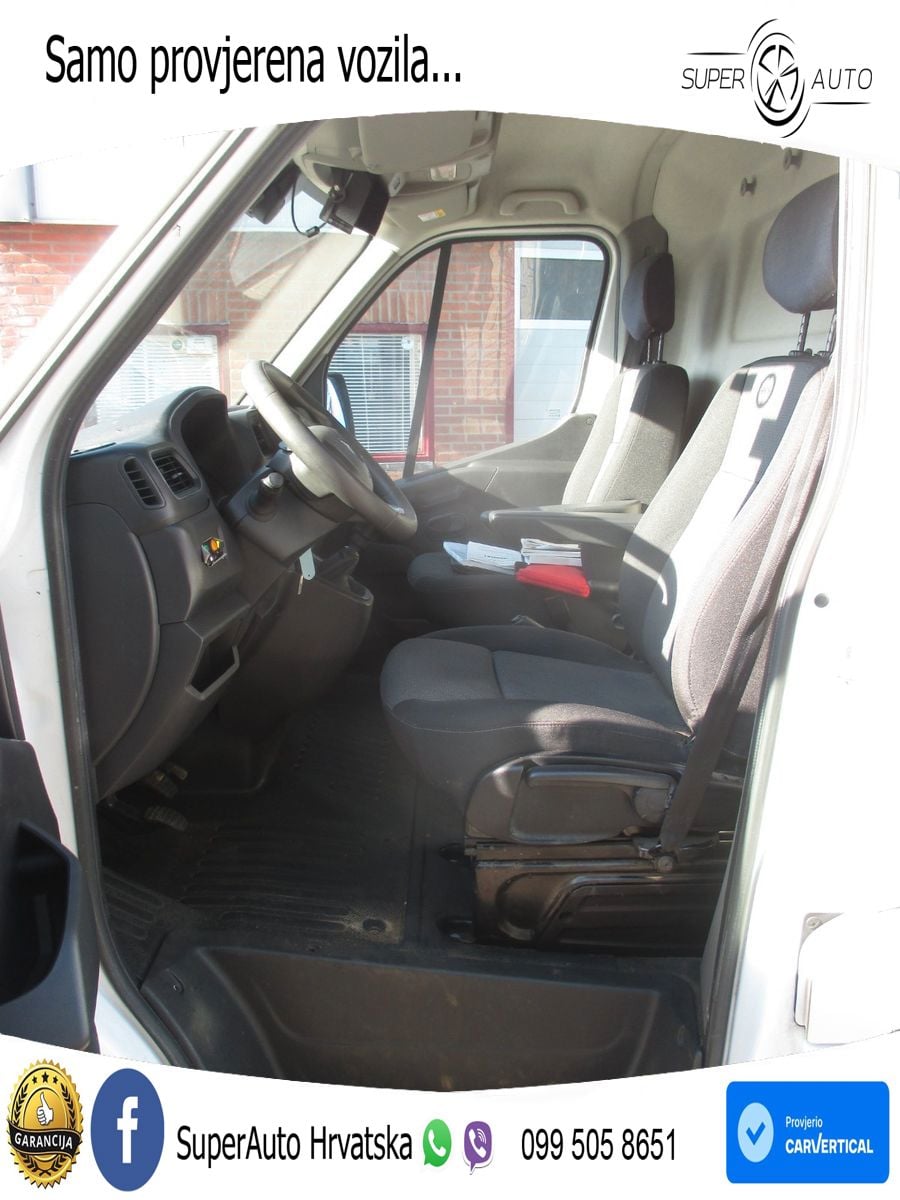Renault Master 2.3DCI Arbeitsbuhne 13.2M Netto €16950,= 145 KS