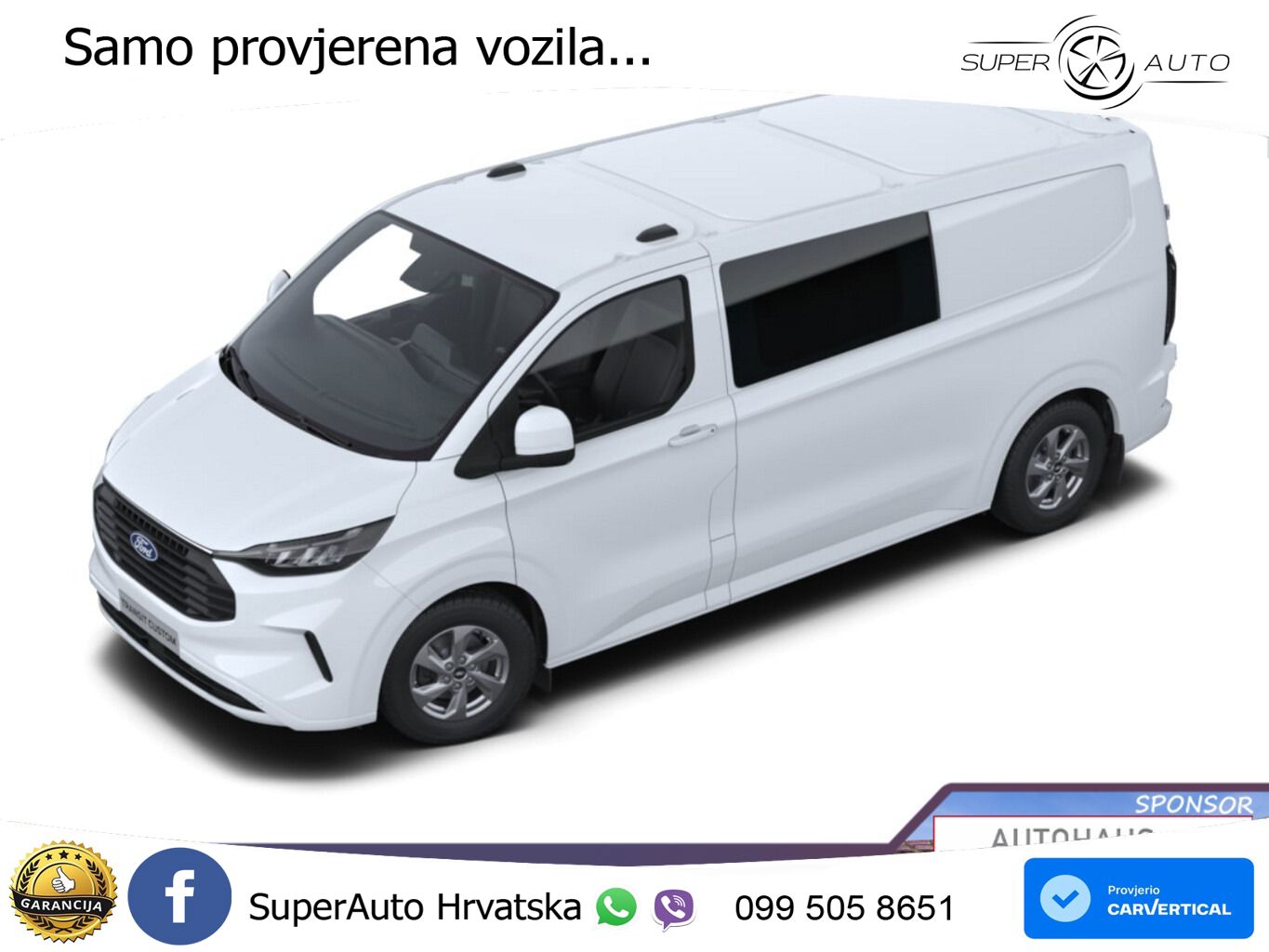 Ford Transit Custom DCiV Aut Limited L2 LED UVP-35%* 170 KS