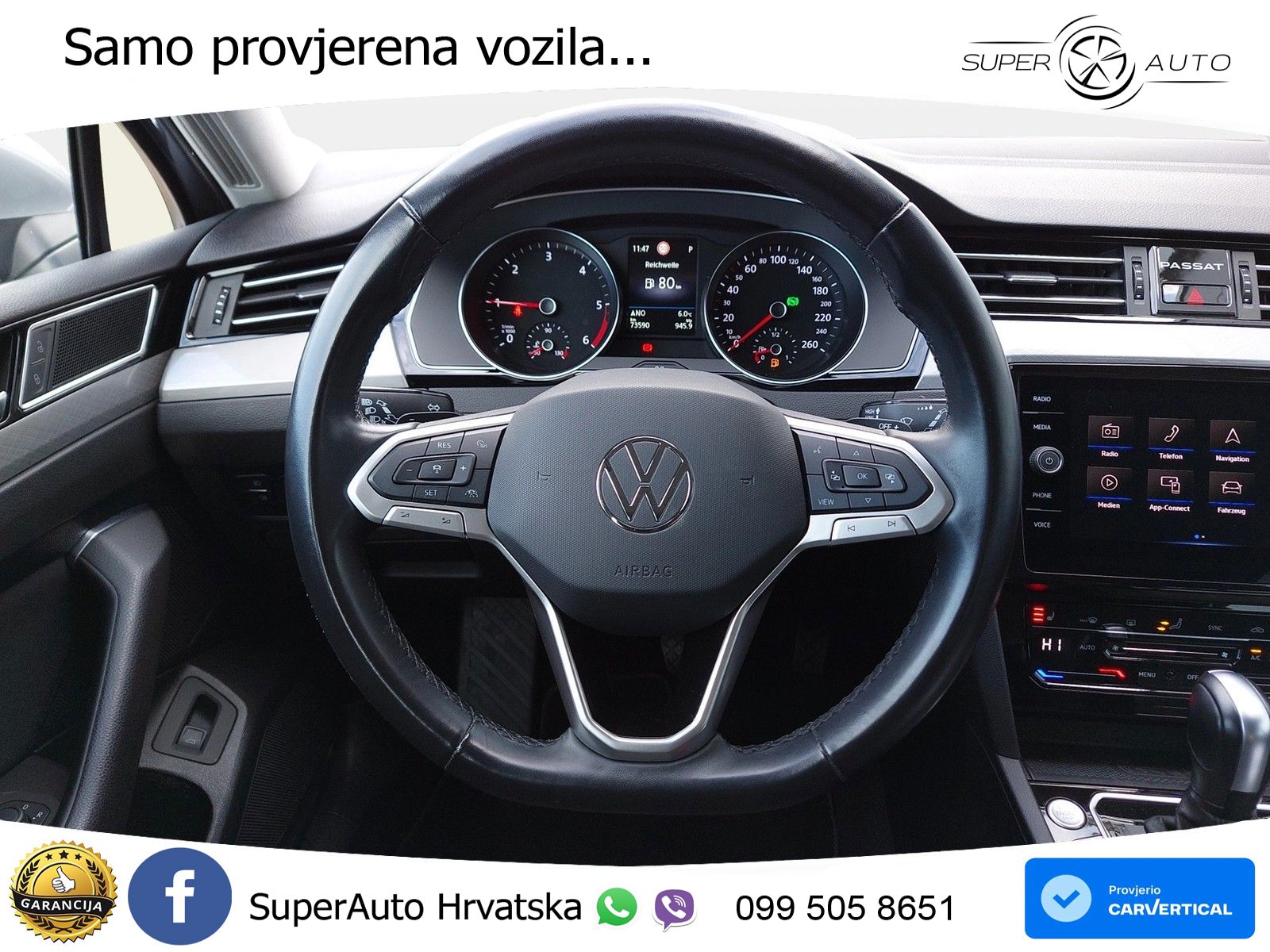 Volkswagen Passat Variant 2.0 TDI (150 KS) DSG Business LED+GR SJED+ACC