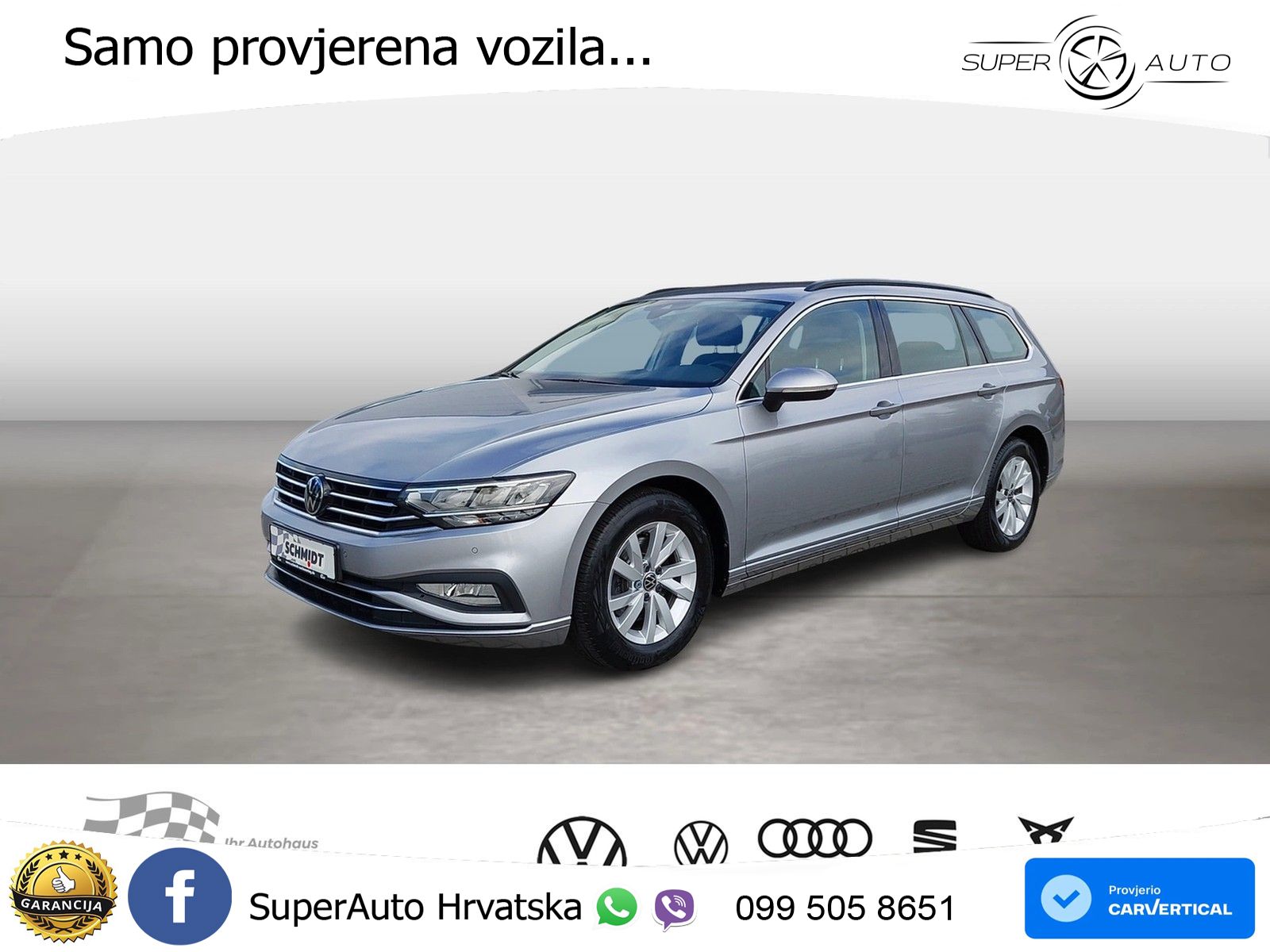 Volkswagen Passat Variant 2.0 TDI (150 KS) DSG Business LED+GR SJED+ACC