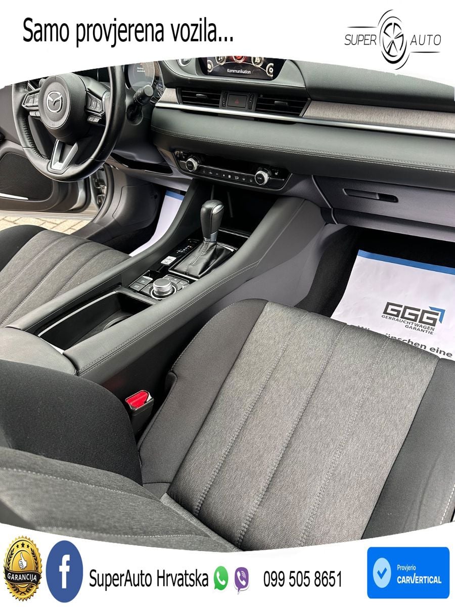 Mazda 6 Sport Combi 2.5 SKYACTIV-G (194 KS) SKYACTIV-Drive LED+GR SJED+ACC