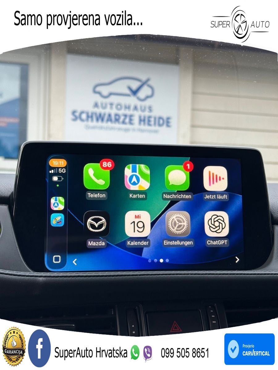 Mazda 6 Sport Combi 2.5 SKYACTIV-G (194 KS) SKYACTIV-Drive LED+GR SJED+ACC