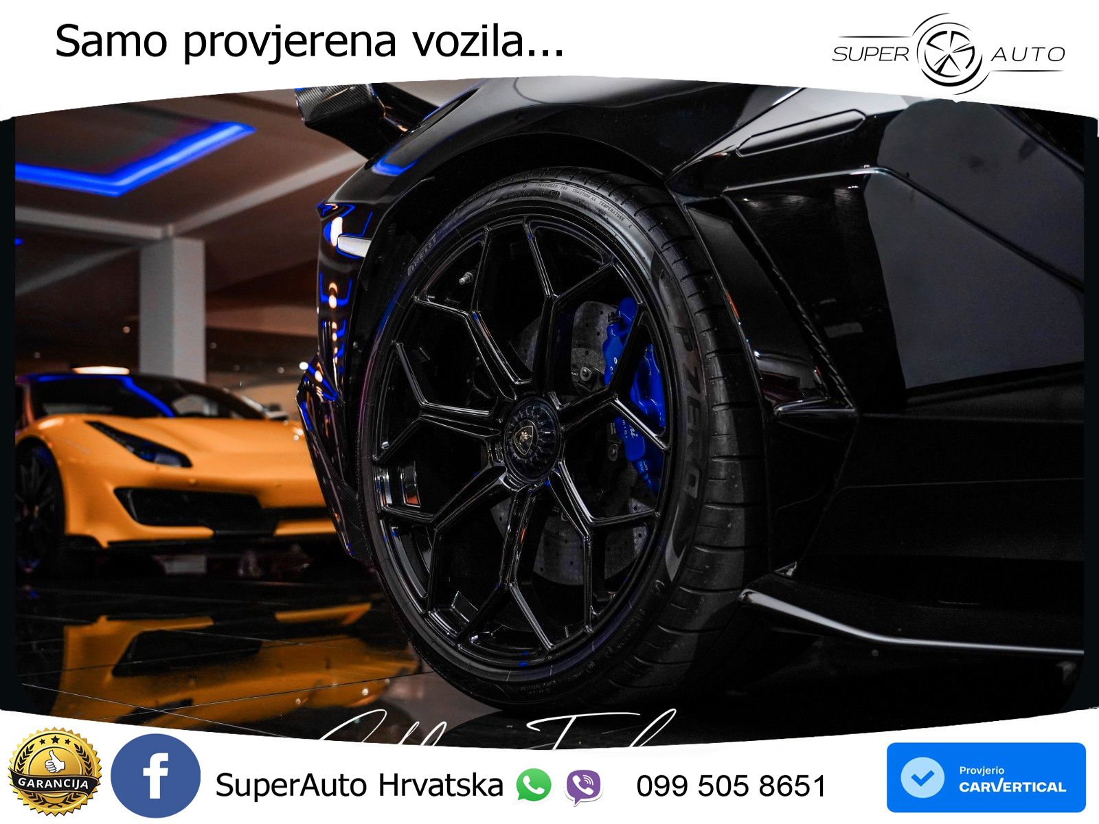 Lamborghini Aventador SVJ Roadster 6.5 V12 (770 KS) 4WD ISR