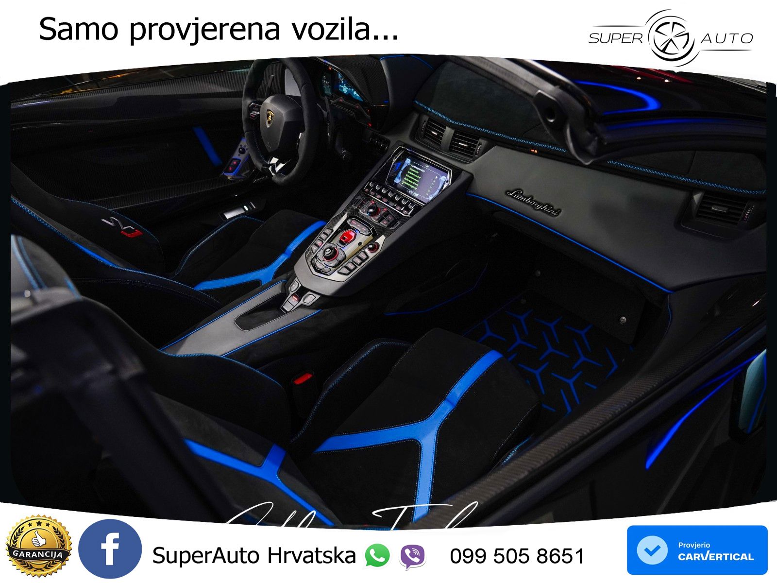 Lamborghini Aventador SVJ Roadster 6.5 V12 (770 KS) 4WD ISR