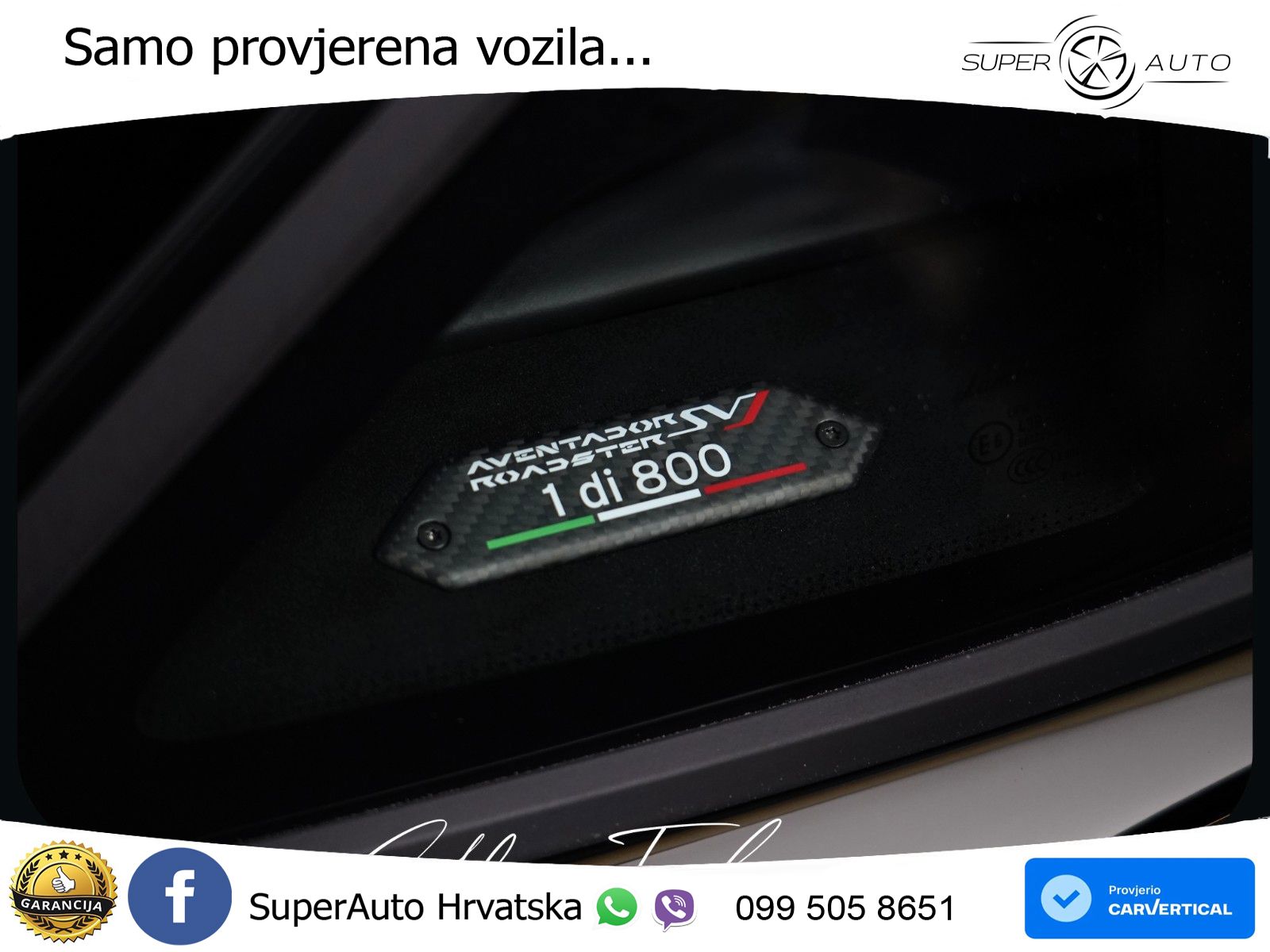 Lamborghini Aventador SVJ Roadster 6.5 V12 (770 KS) 4WD ISR