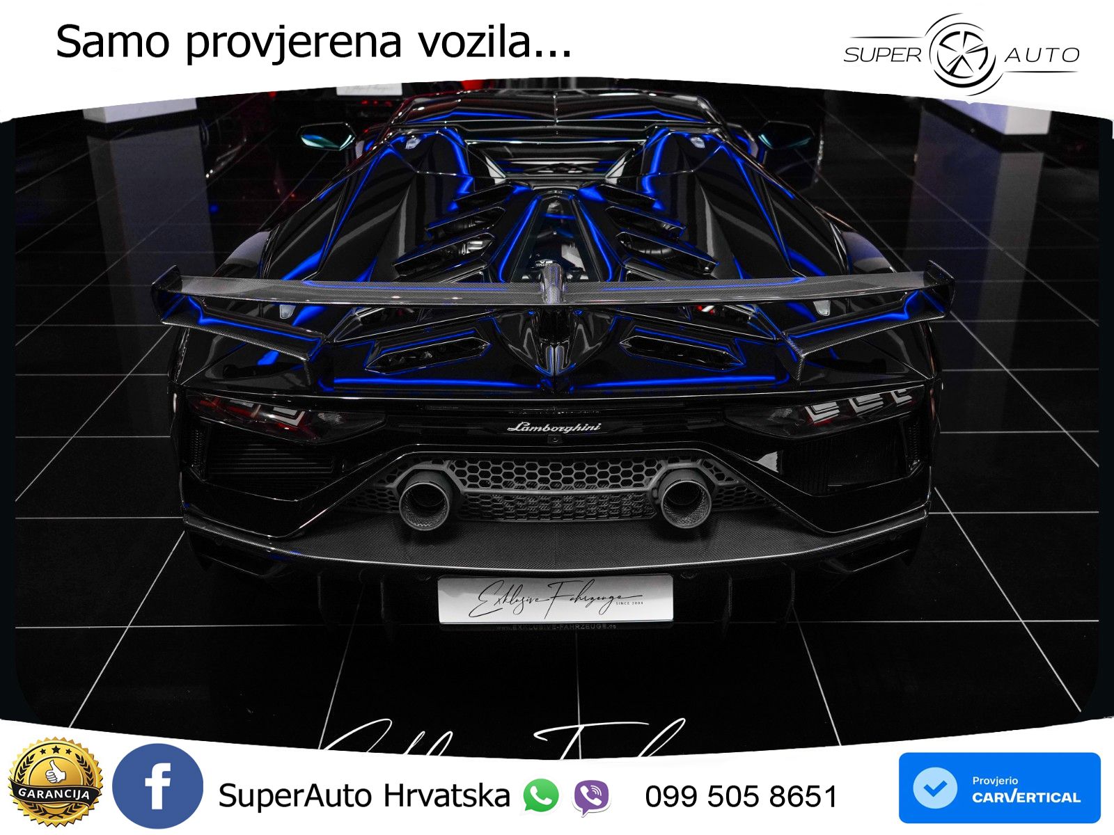 Lamborghini Aventador SVJ Roadster 6.5 V12 (770 KS) 4WD ISR