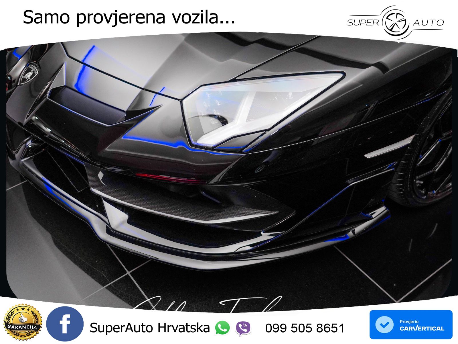 Lamborghini Aventador SVJ Roadster 6.5 V12 (770 KS) 4WD ISR