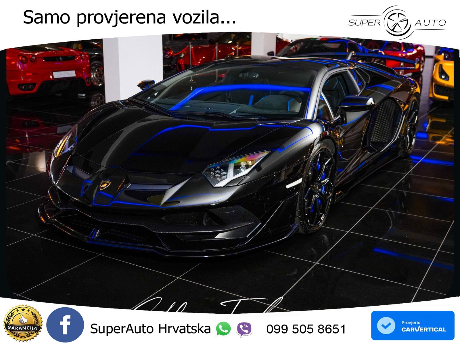 Lamborghini Aventador SVJ Roadster 6.5 V12 (770 KS) 4WD ISR