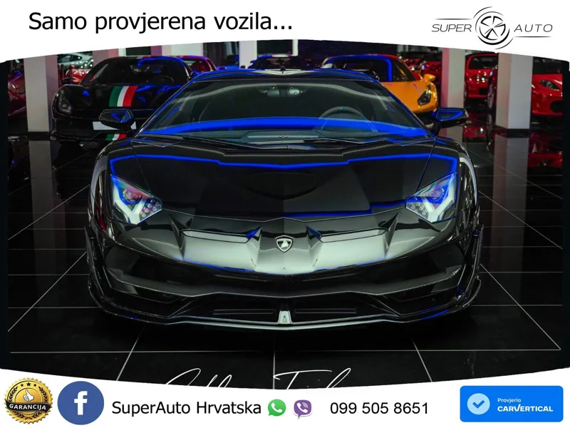 Lamborghini Aventador SVJ Roadster 6.5 V12 (770 KS) 4WD ISR