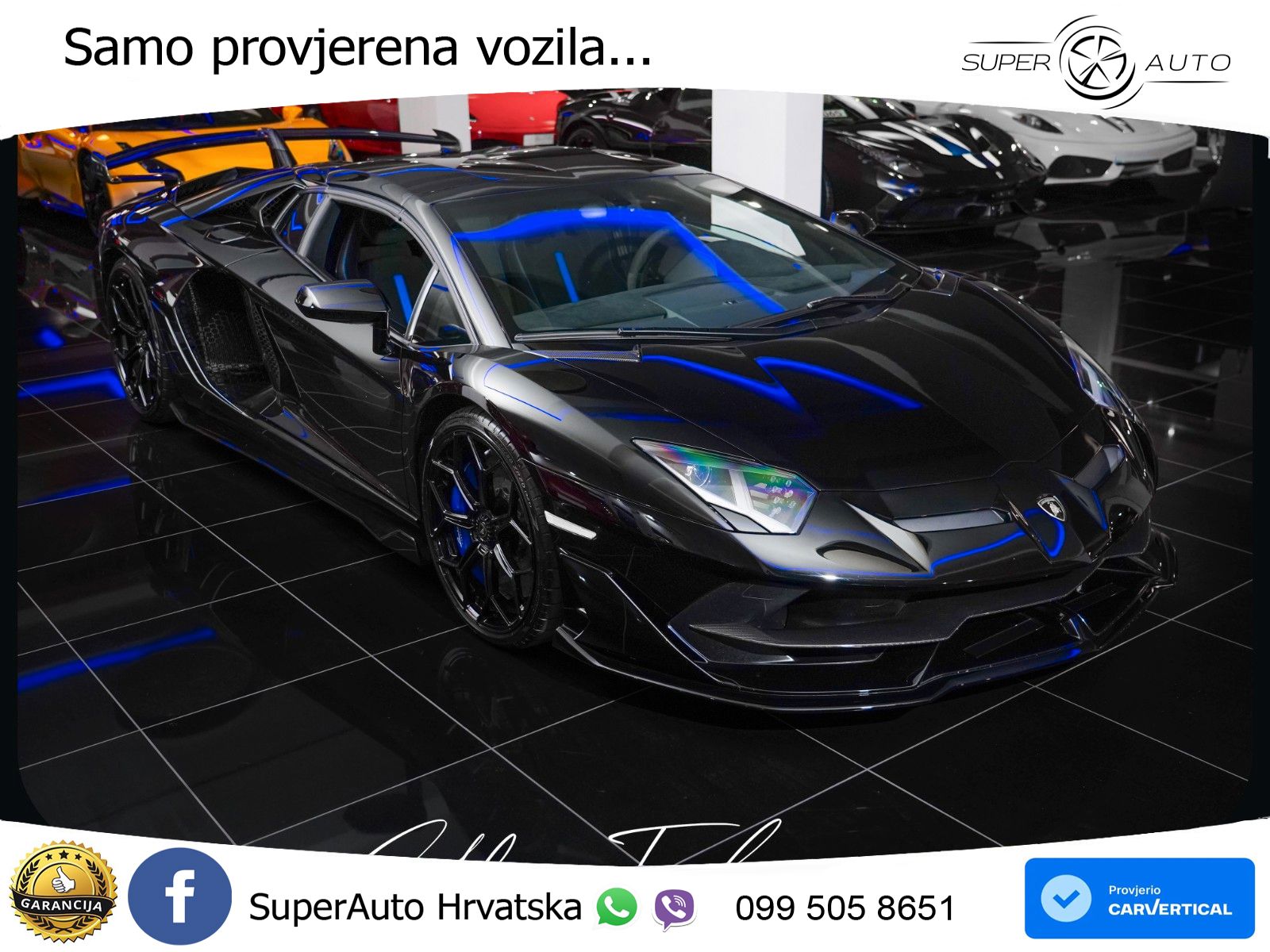 Lamborghini Aventador SVJ Roadster 6.5 V12 (770 KS) 4WD ISR