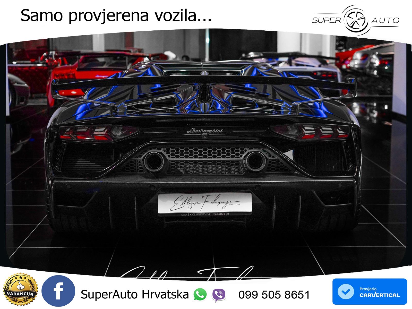 Lamborghini Aventador SVJ Roadster 6.5 V12 (770 KS) 4WD ISR