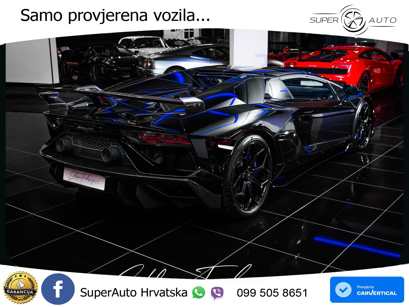 Lamborghini Aventador SVJ Roadster 6.5 V12 (770 KS) 4WD ISR