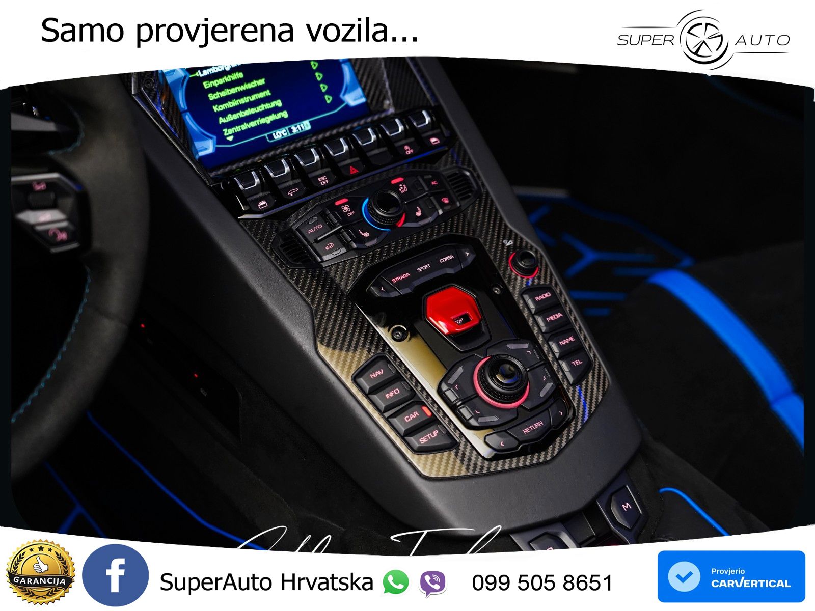 Lamborghini Aventador SVJ Roadster 6.5 V12 (770 KS) 4WD ISR