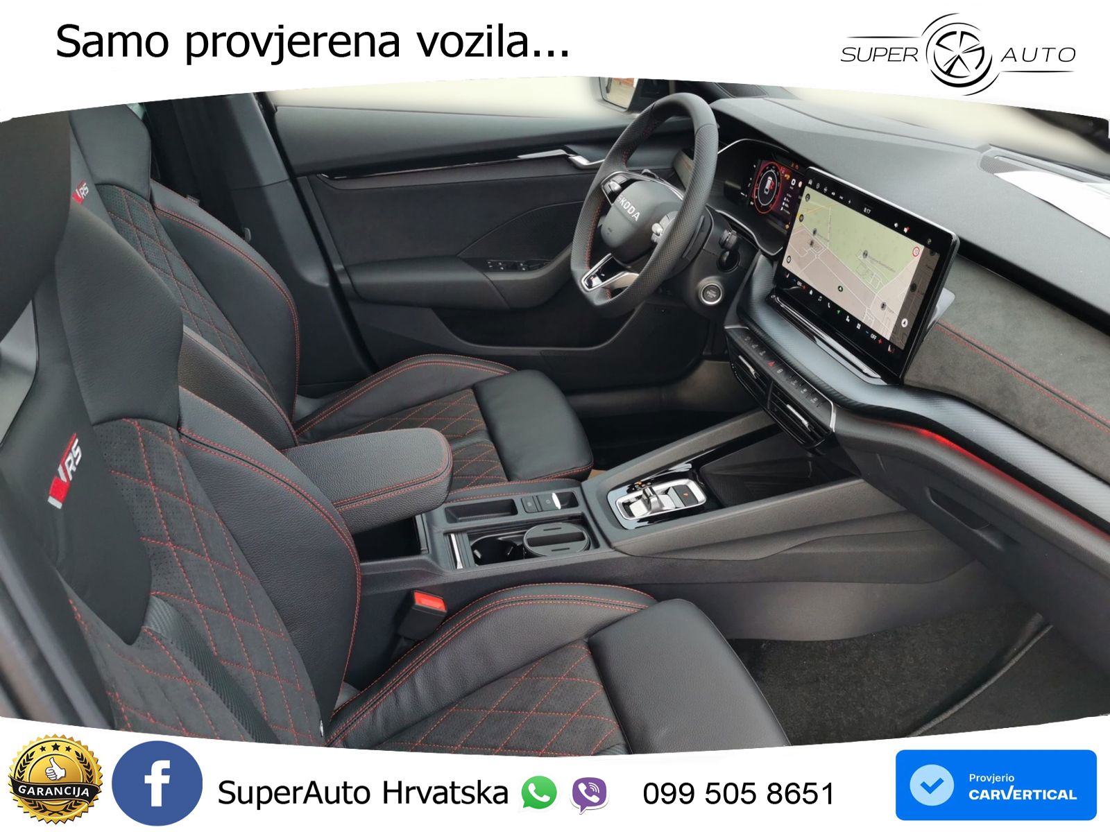 Škoda Octavia Combi RS 2.0 TSI (265 KS) DSG LED+GR SJED+ACC