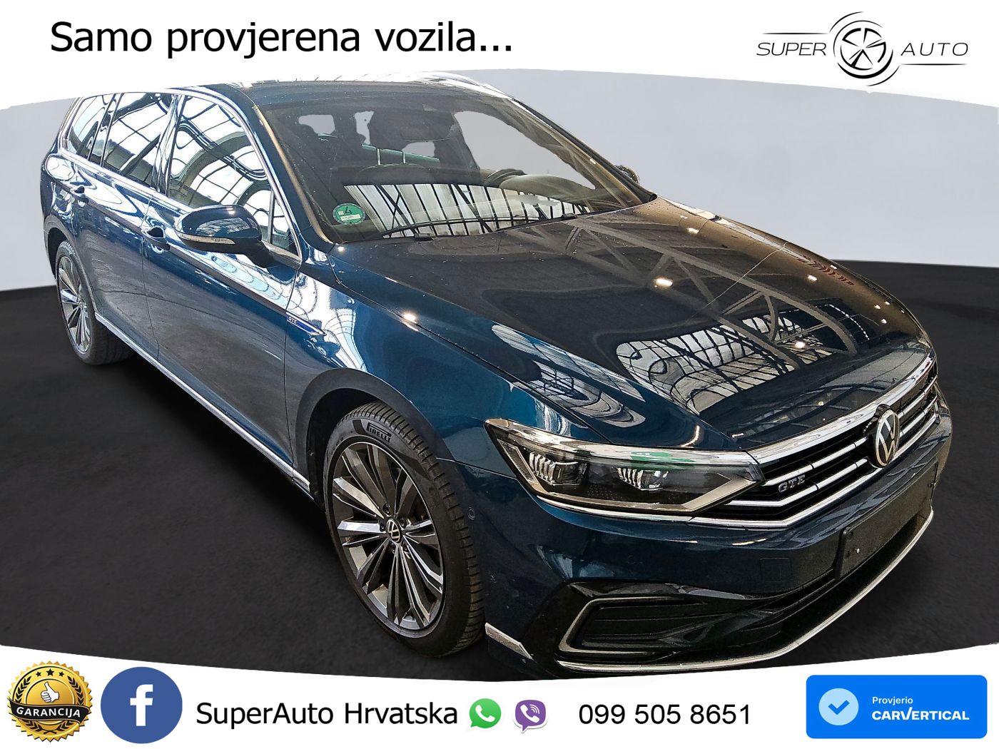 Volkswagen Passat Variant GTE 1.4 TSI (218 KS) DSG LED+GR SJED+ACC