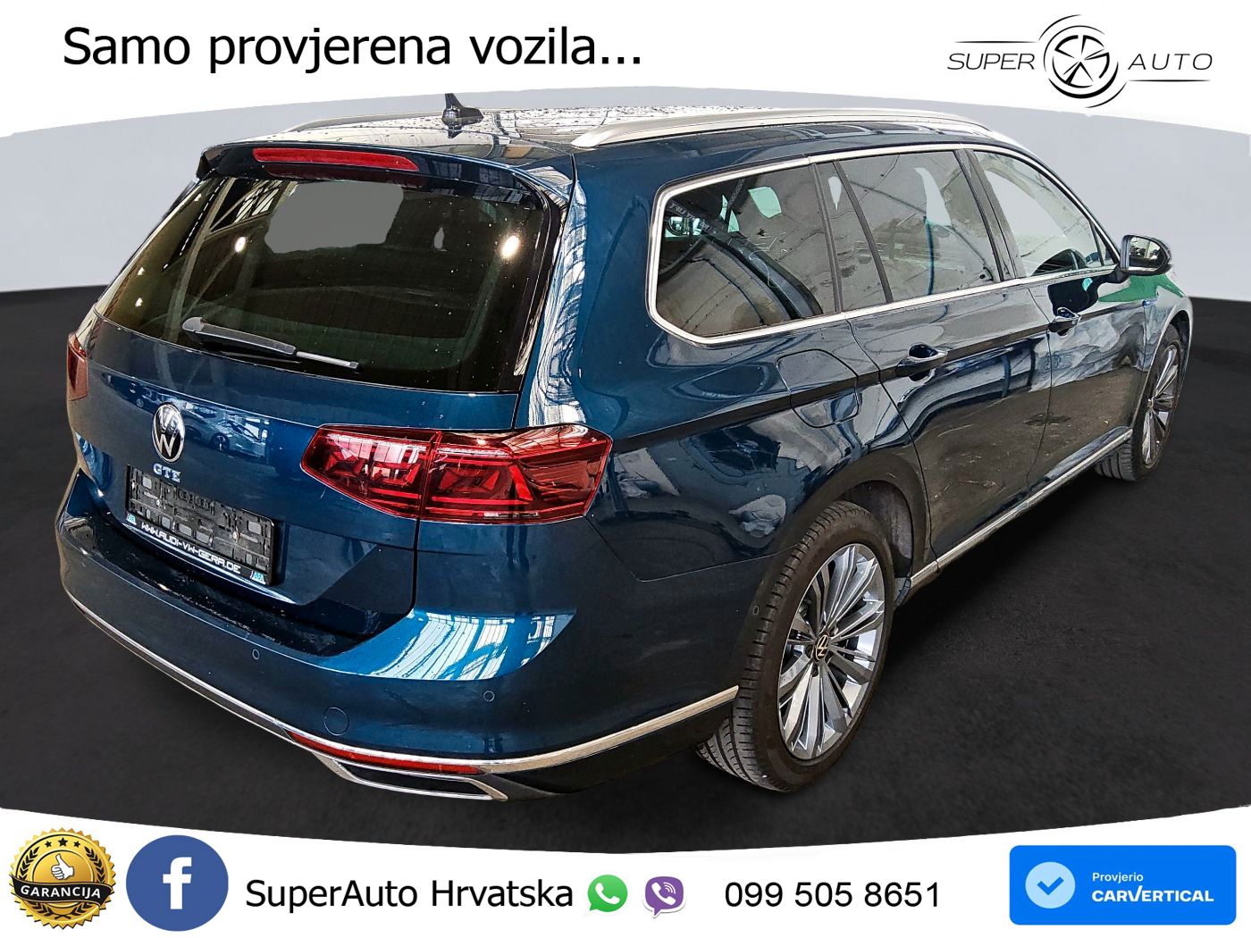 Volkswagen Passat Variant GTE 1.4 TSI (218 KS) DSG LED+GR SJED+ACC