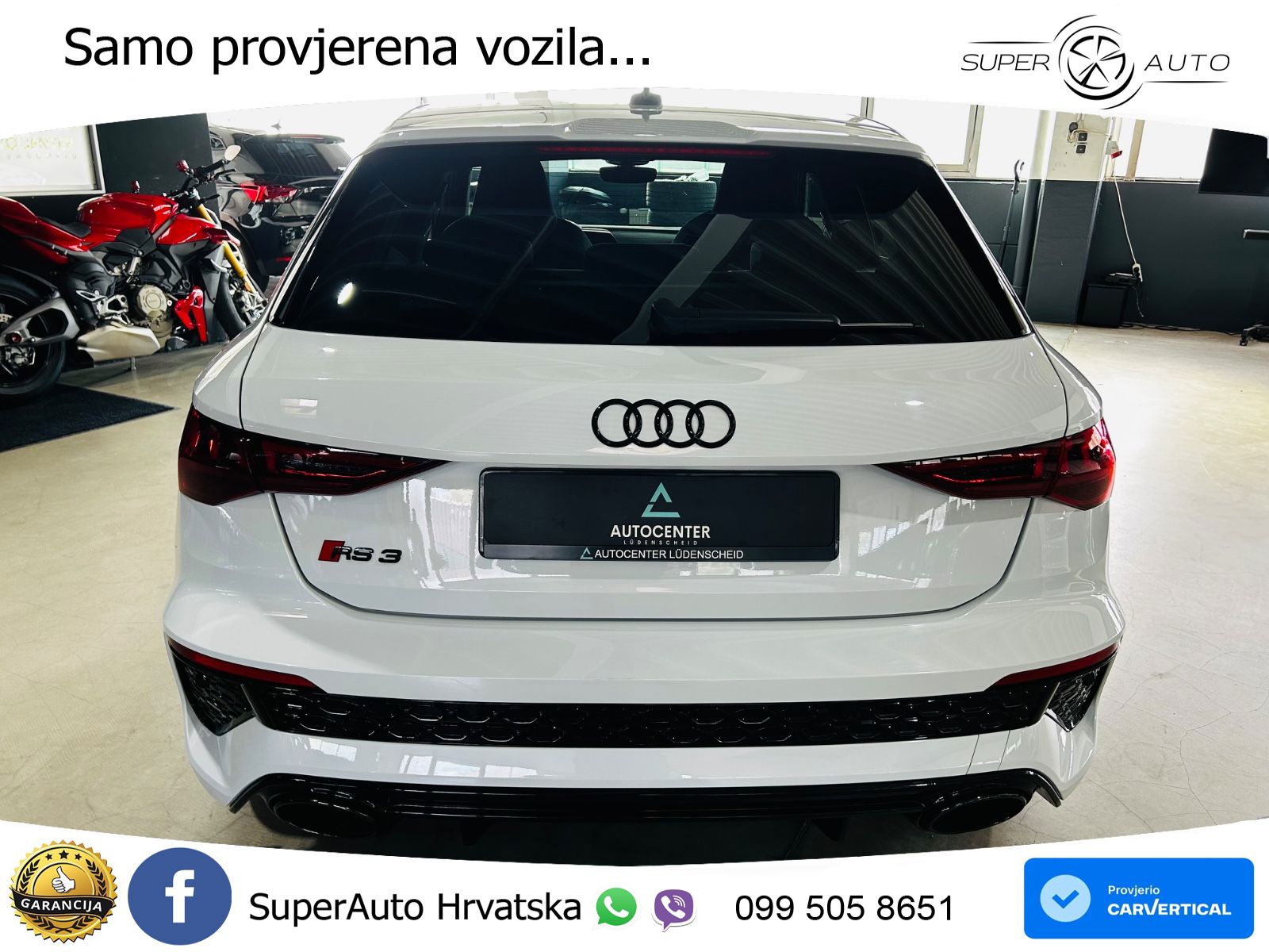 Audi RS3 Sedan 2.5 TFSI (400 KS) quattro S tronic