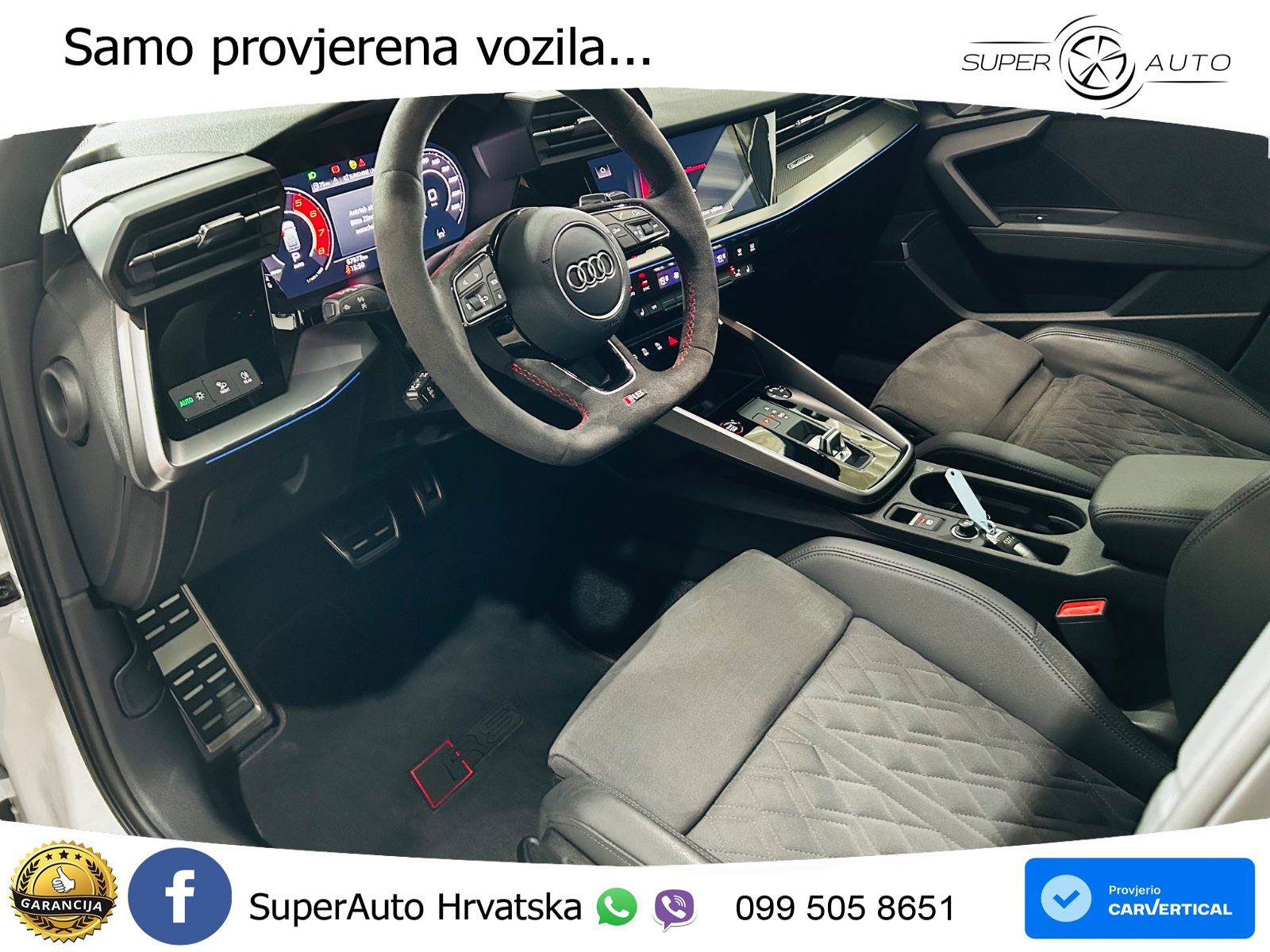 Audi RS3 Sedan 2.5 TFSI (400 KS) quattro S tronic