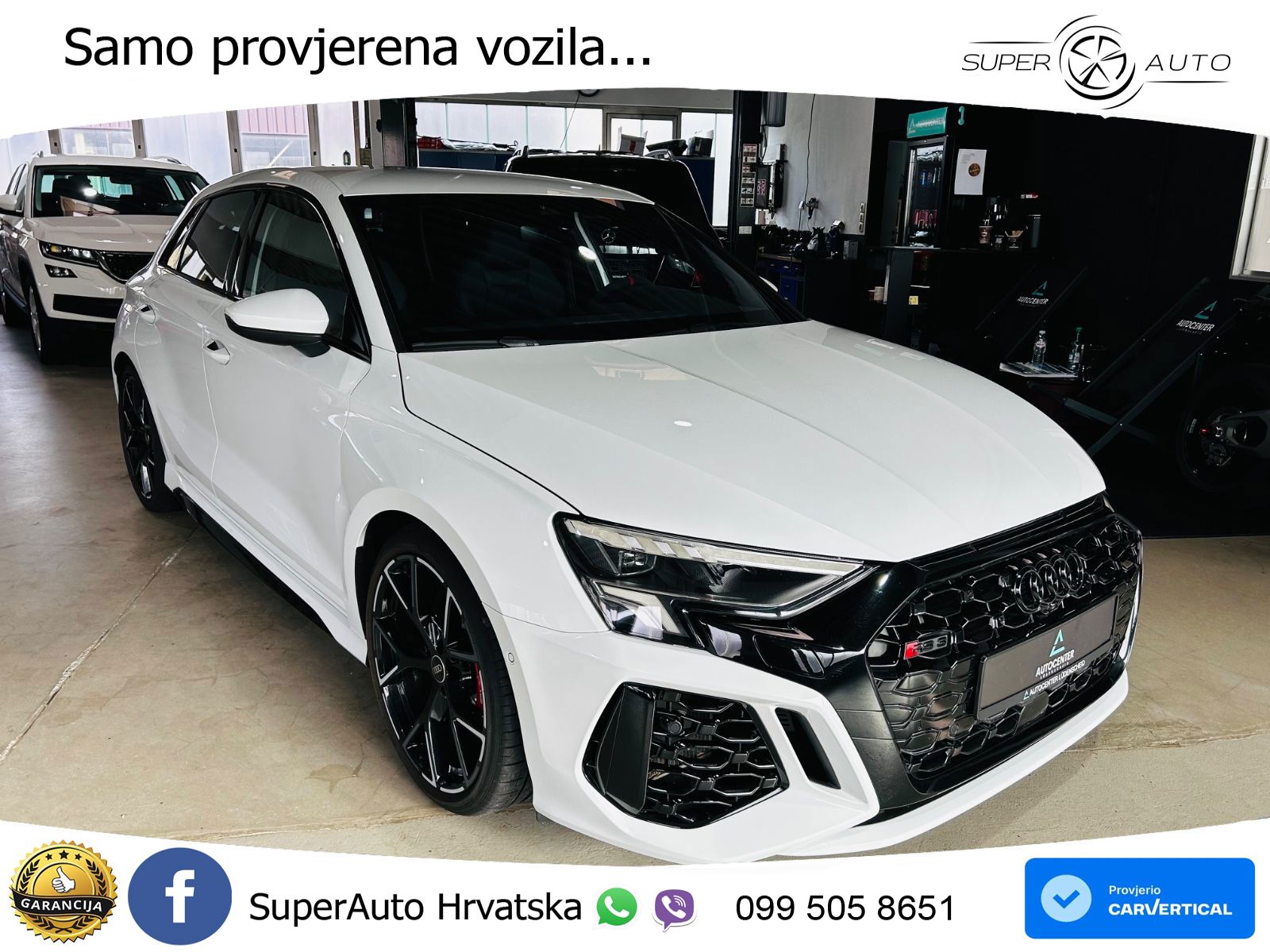 Audi RS3 Sedan 2.5 TFSI (400 KS) quattro S tronic