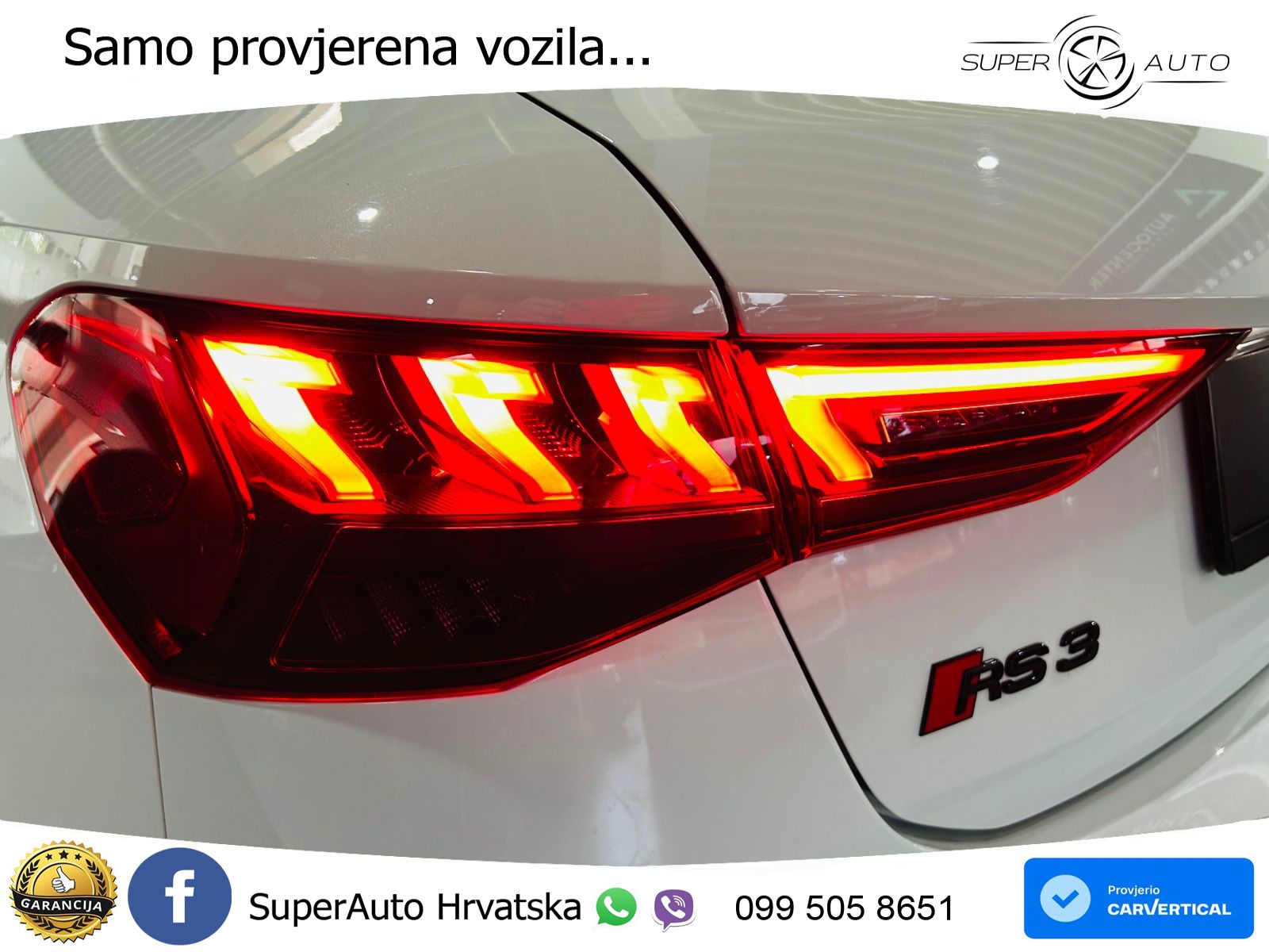 Audi RS3 Sedan 2.5 TFSI (400 KS) quattro S tronic