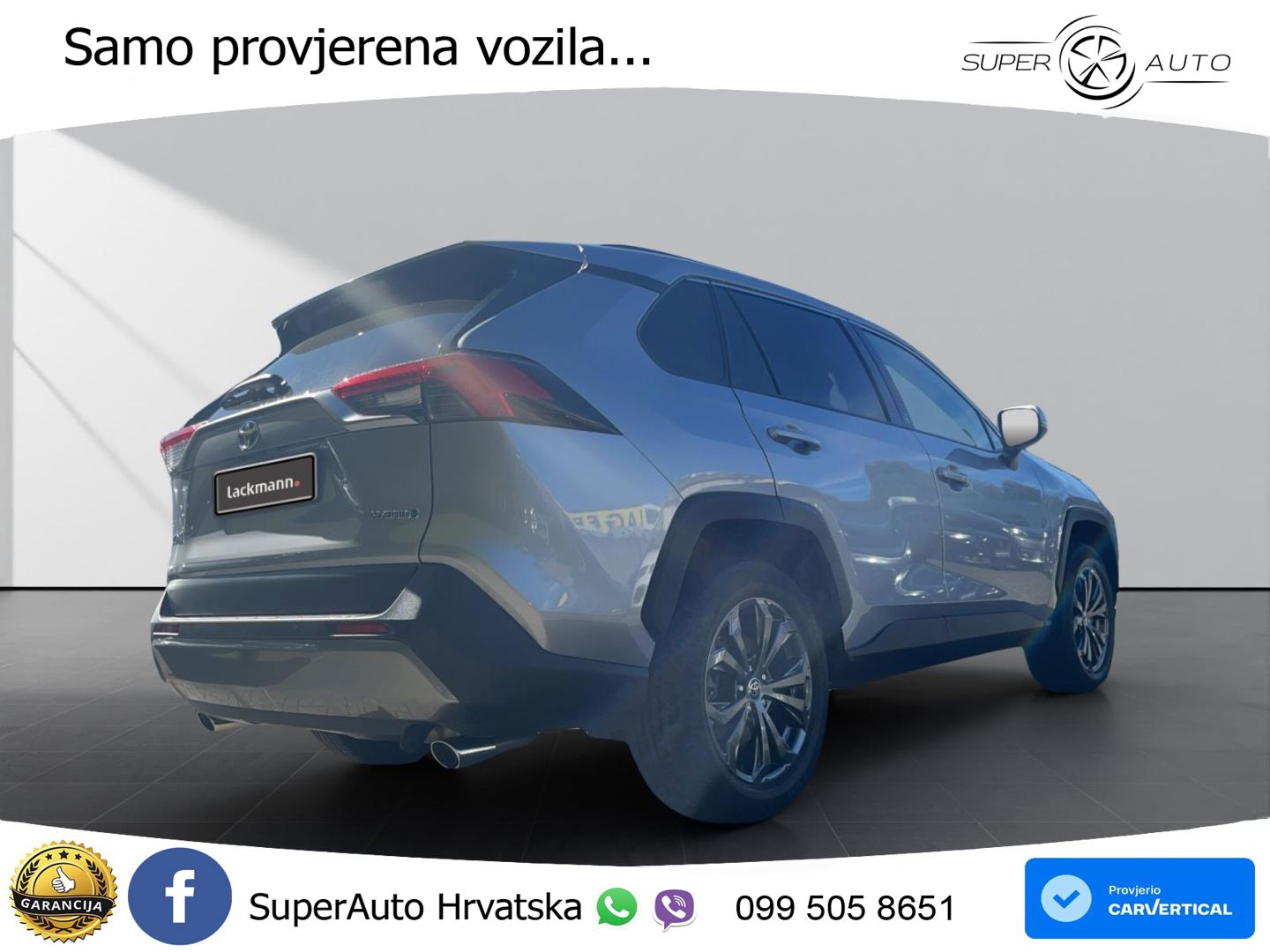 Toyota RAV4 2.5 (222 KS) Hybrid E-Four e-CVT LED+GR SJED+ACC