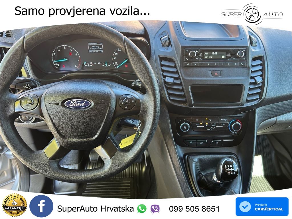 Ford Transit Connect Trend AHK Schiebetür re/li 3Sitz 101 KS