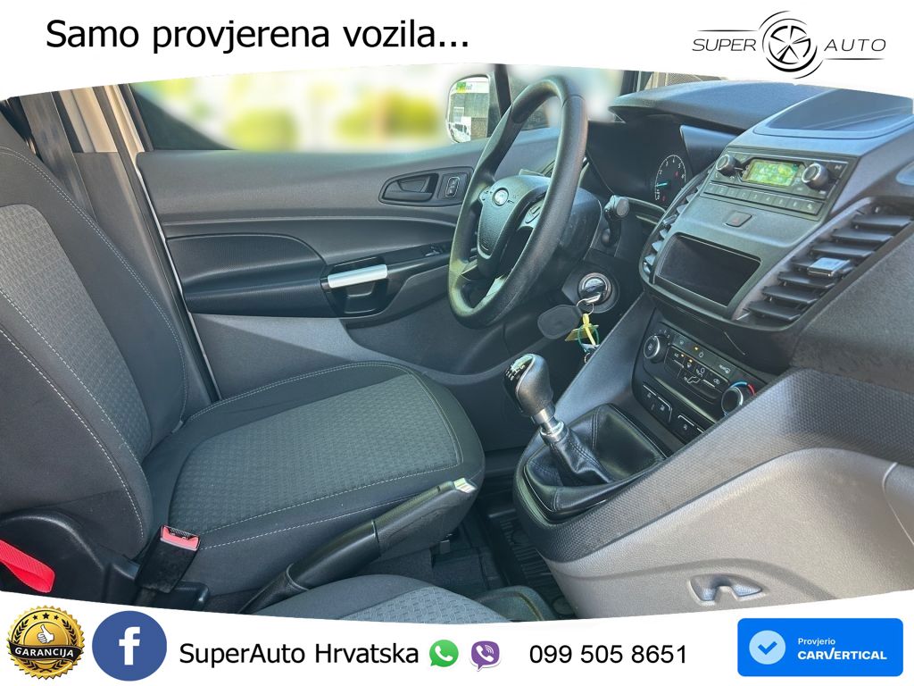 Ford Transit Connect Trend AHK Schiebetür re/li 3Sitz 101 KS
