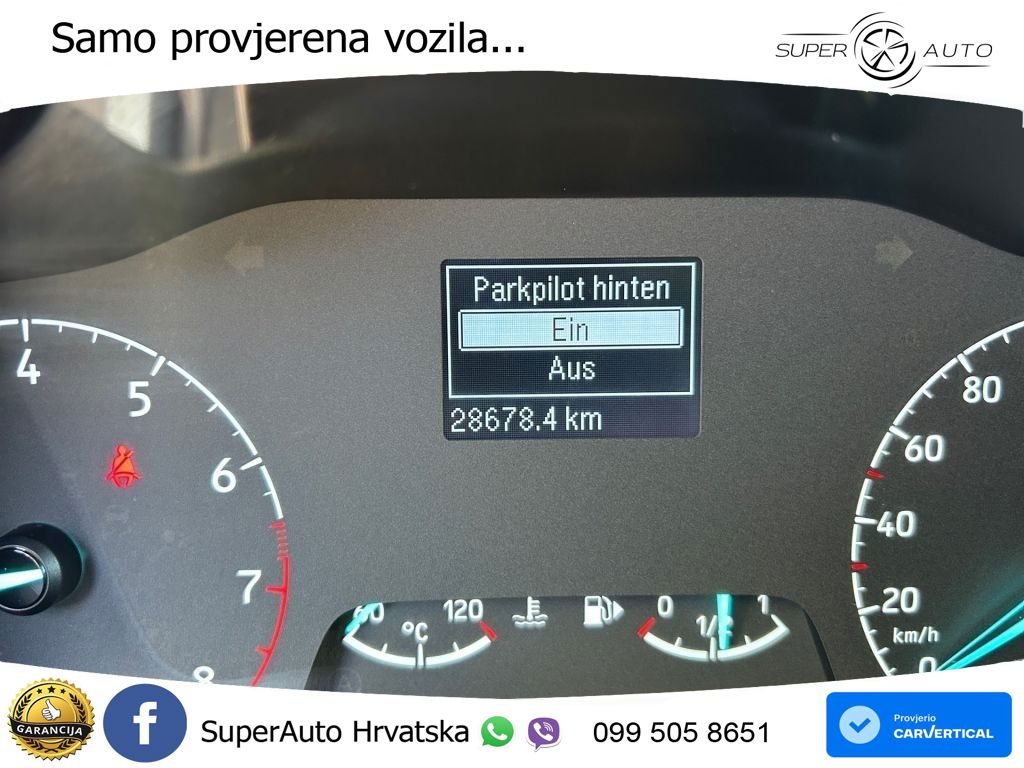 Ford Transit Connect Trend AHK Schiebetür re/li 3Sitz 101 KS