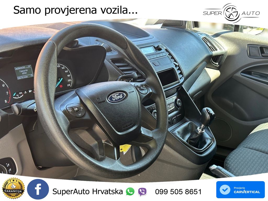 Ford Transit Connect Trend AHK Schiebetür re/li 3Sitz 101 KS