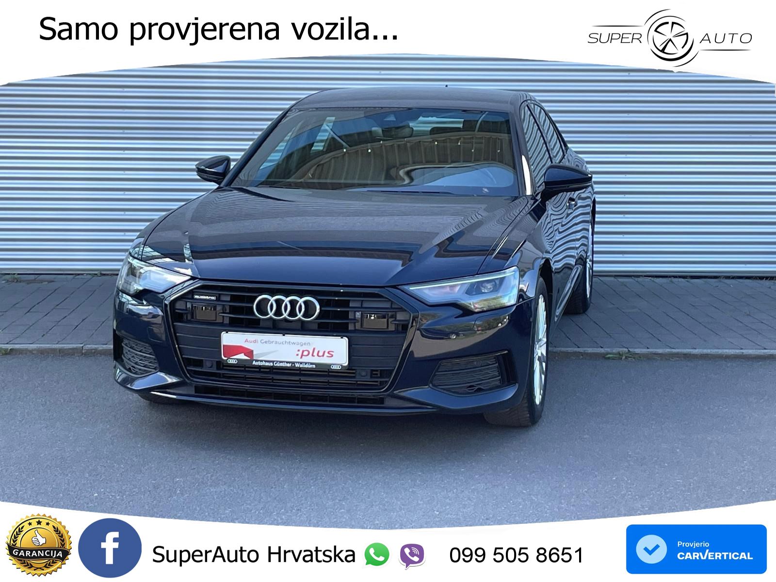 Audi A6 45 TFSI (265 KS) quattro ultra S tronic LED+GR SJED+ACC